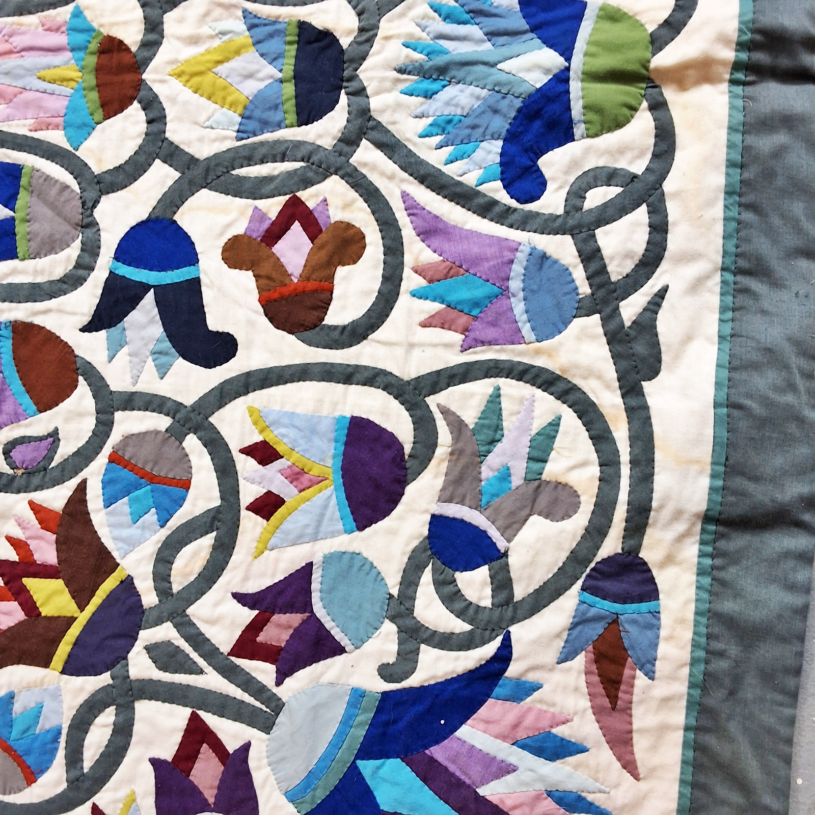 Large Egyptian Applique Tentmakers of Cairo