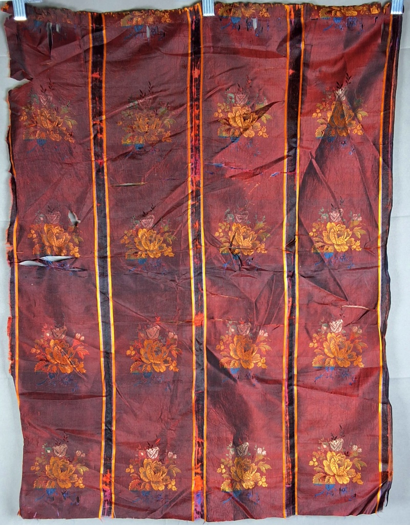 Vintage Jacquard and Damask Fabrics - 44 Pieces