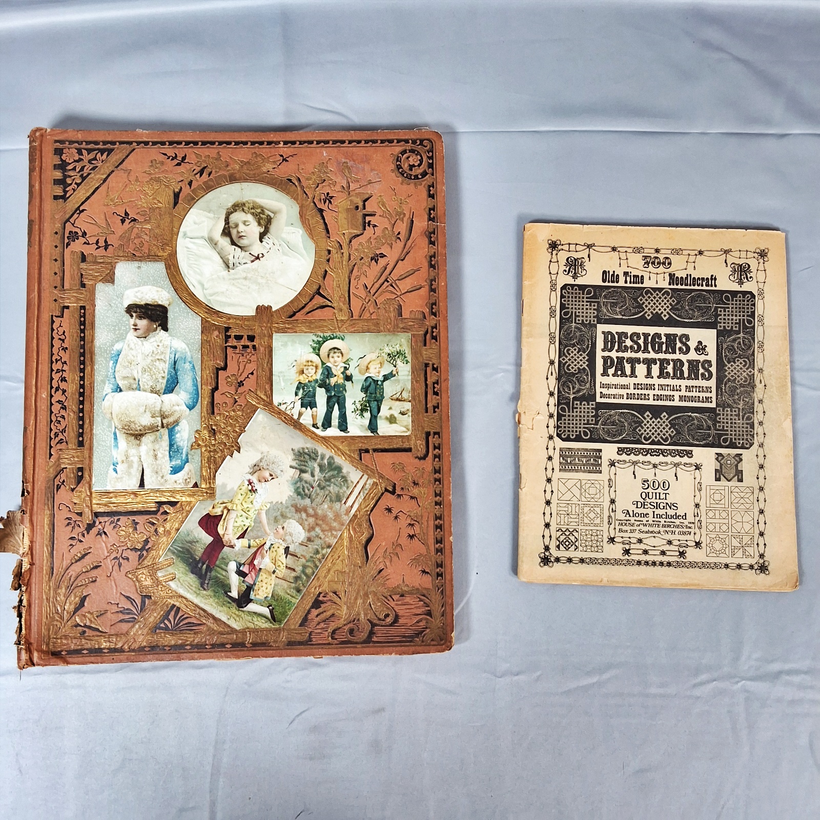 2 Books of Vintage Quilt Designs