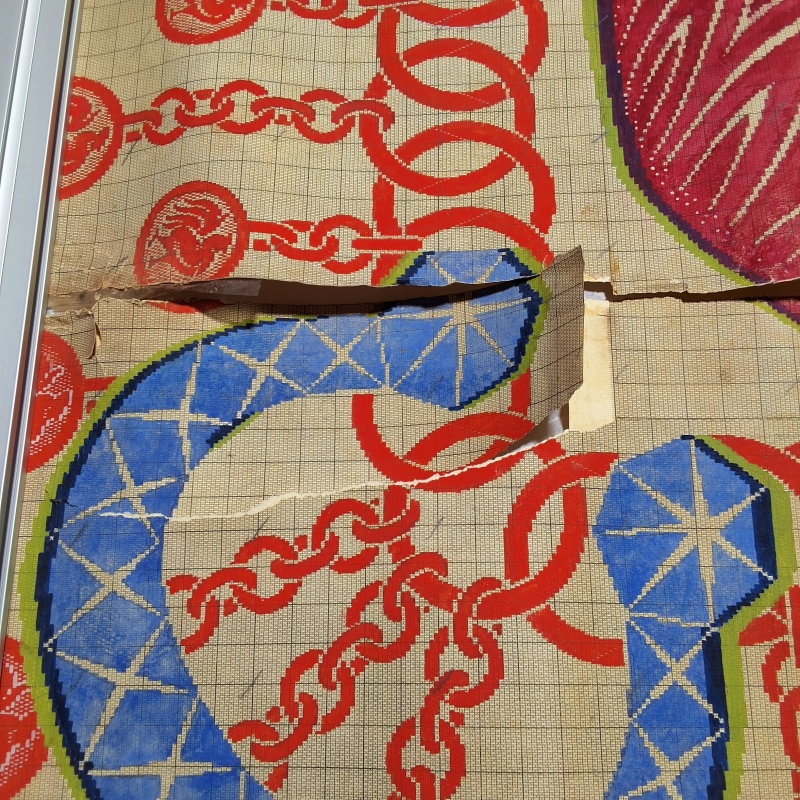 Antique Mise-en-Carte - Flying Bird