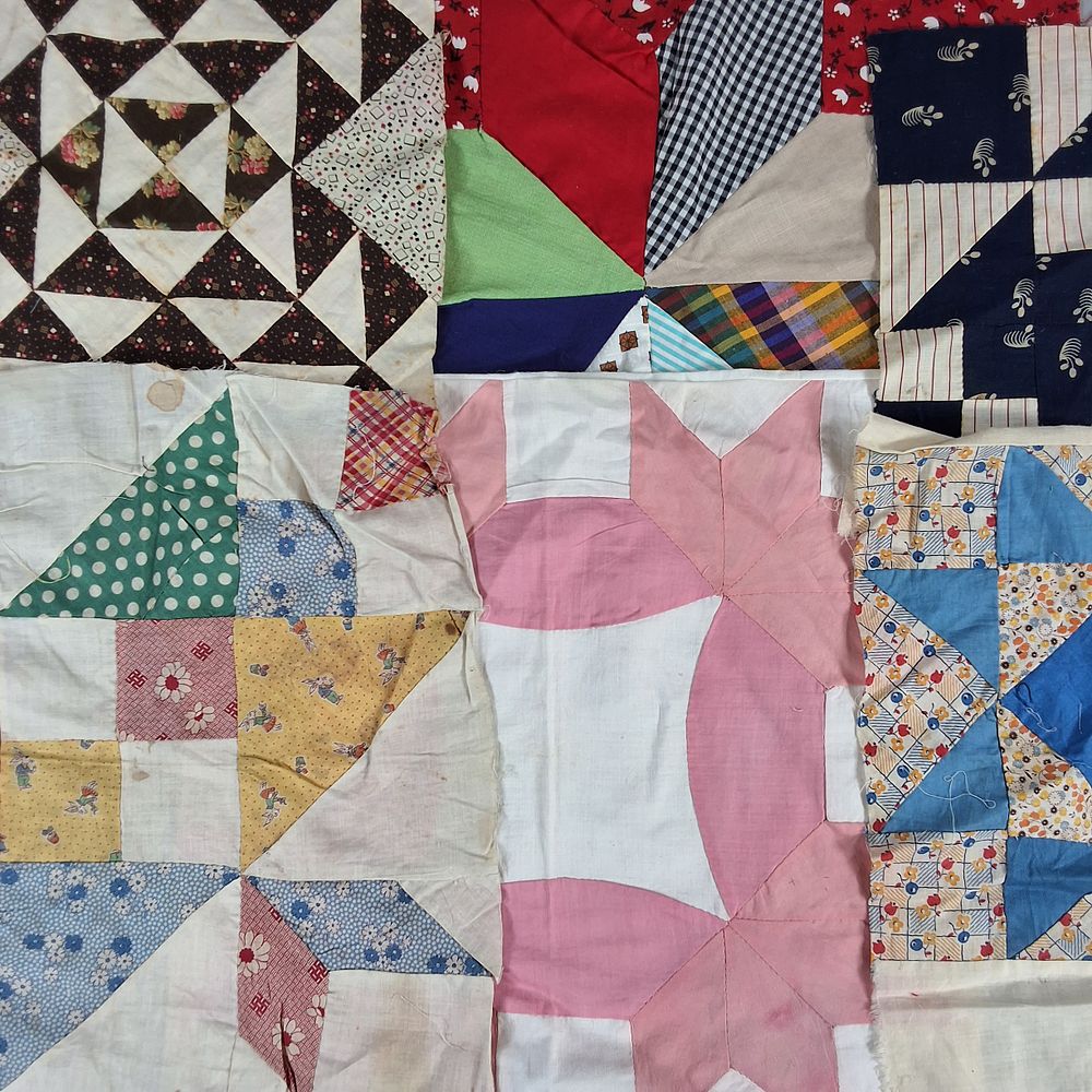 Lot 8: 19th and 20th Century Quilt Blocks