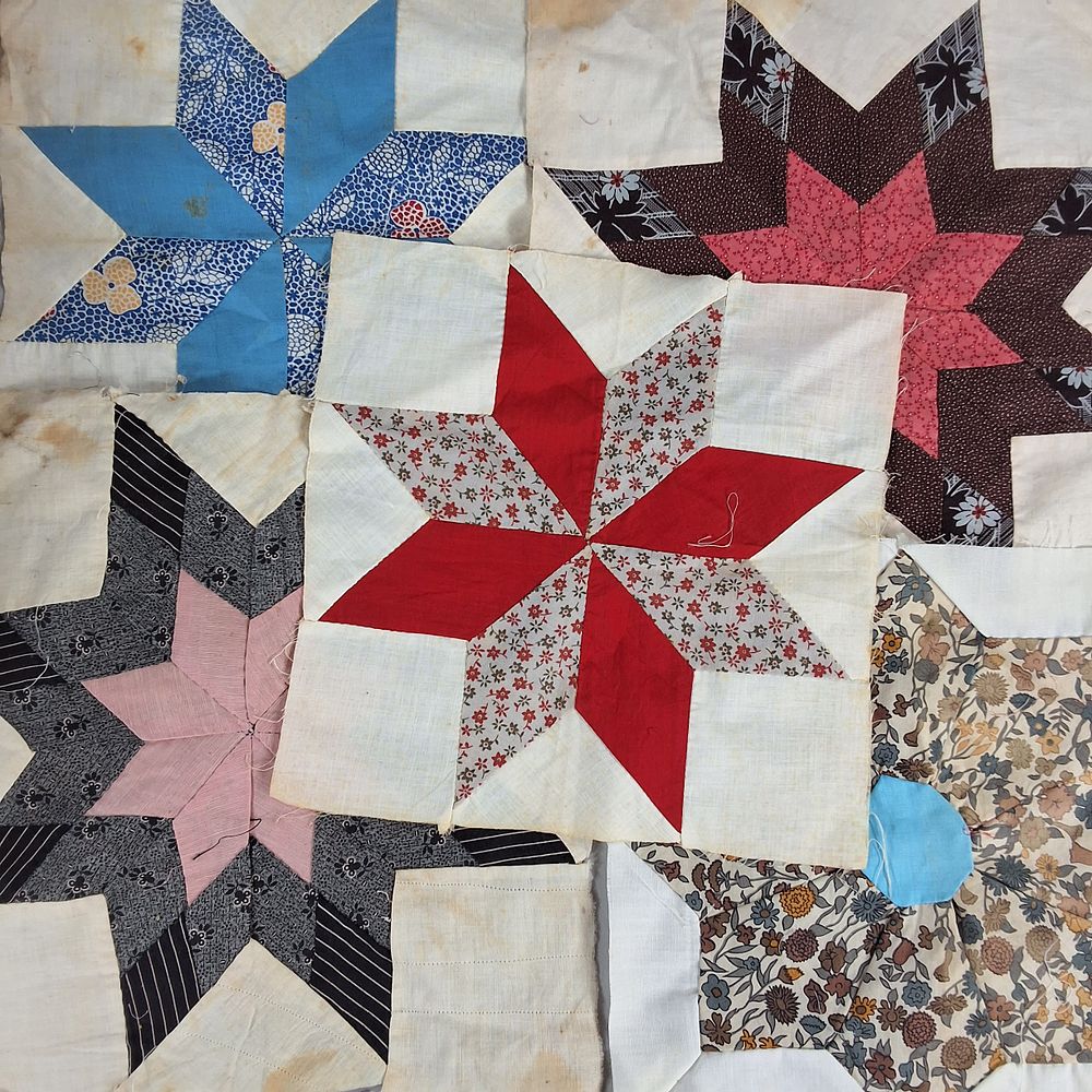 Lot 11: 19th Century Quilt Blocks