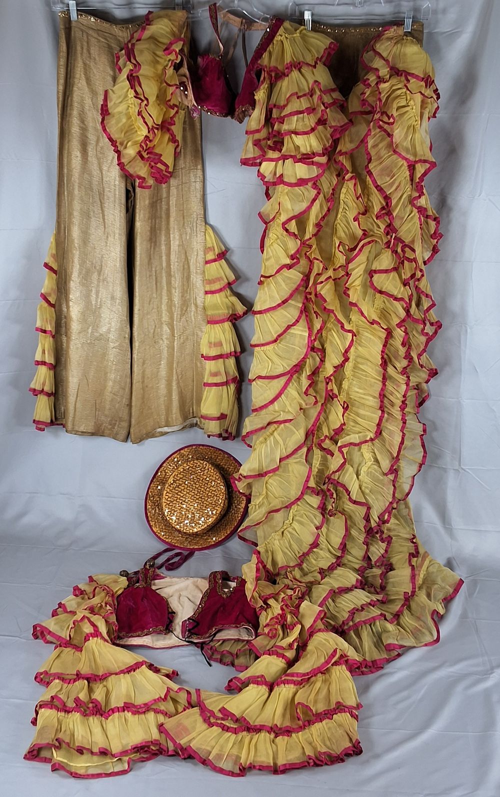 Lot 2: Vintage 1960s Tropicana Showgirl Costume