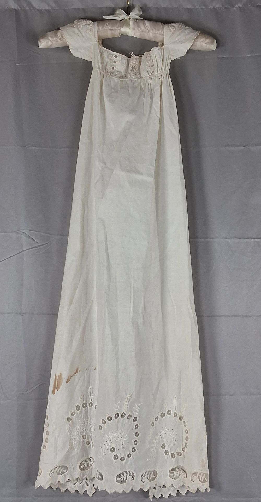 Lot 6: Antique Edwardian 1900s Baby Gown