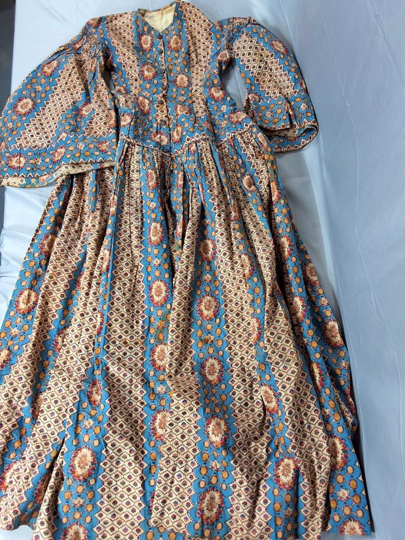 Lot 1: Antique Medallion Dress