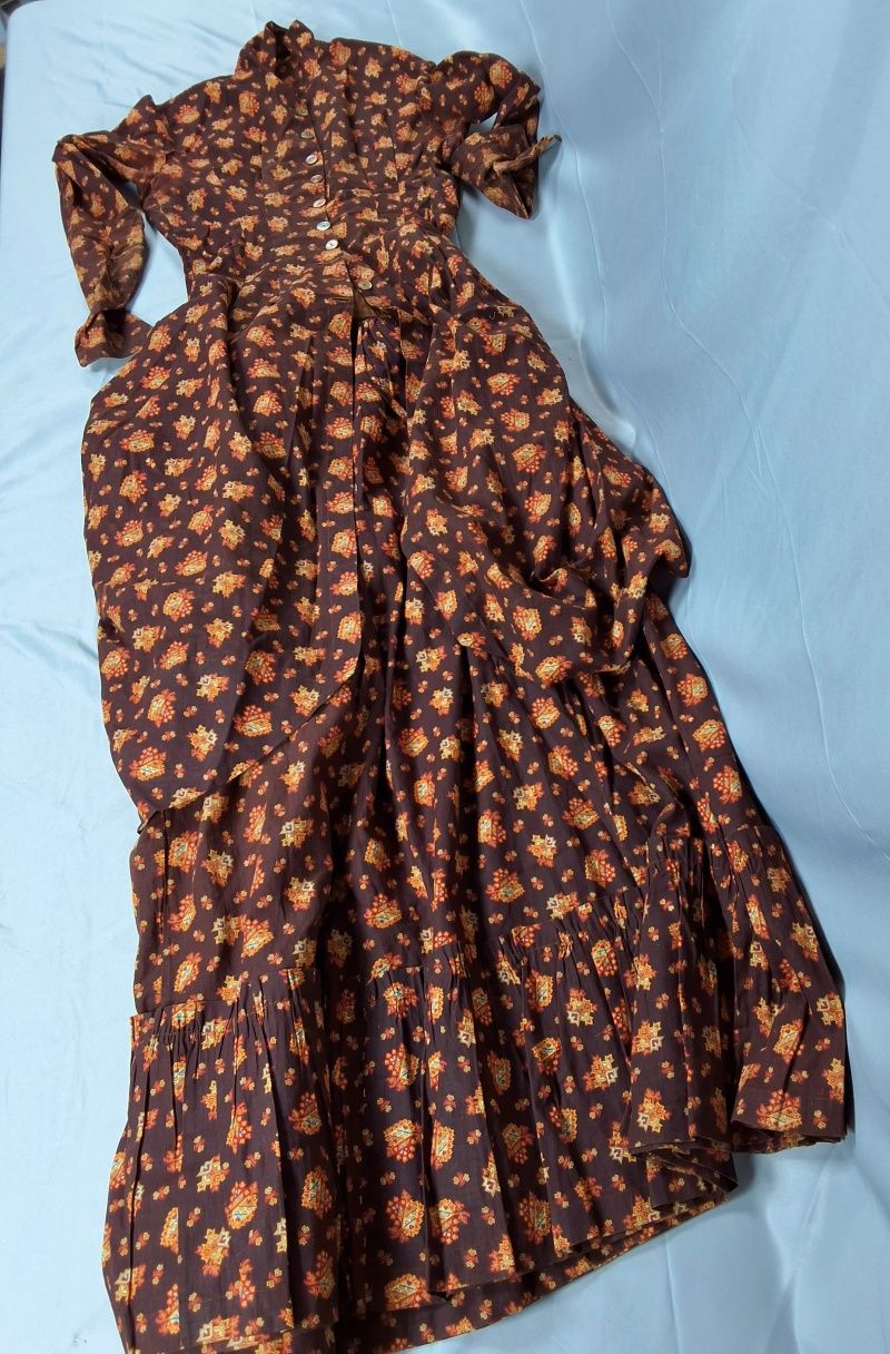 Lot 2: Antique 2 Piece Day Dress