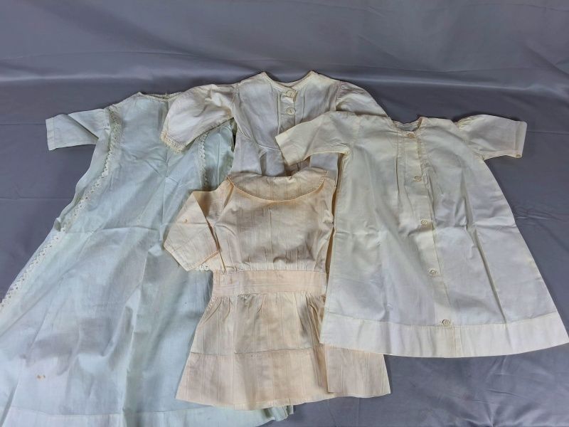Lot 14: 4 White Children's Gowns