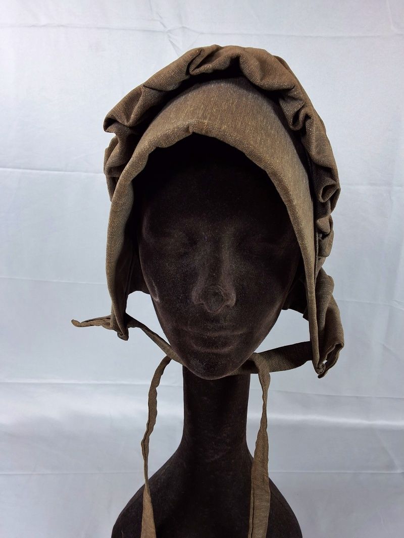 Lot 20: Antique Wool Bonnet