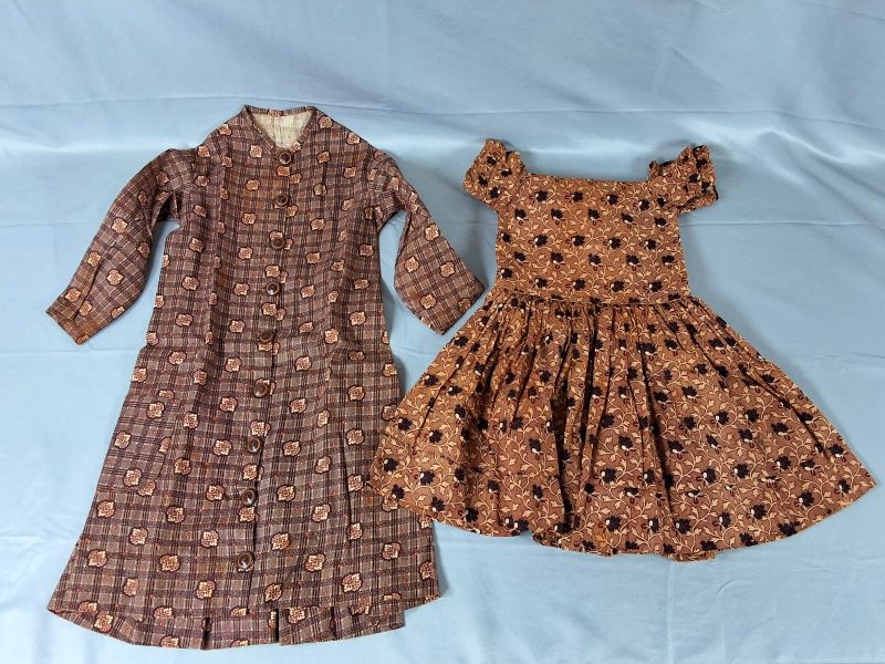 Lot 1: 2 Antique Children's Dresses
