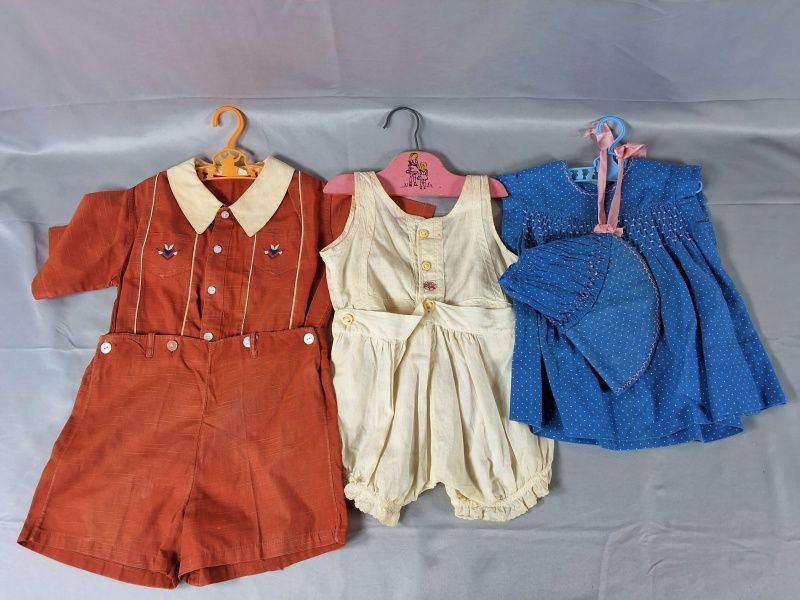 Lot 6: 2 Children's Rompers and Dress