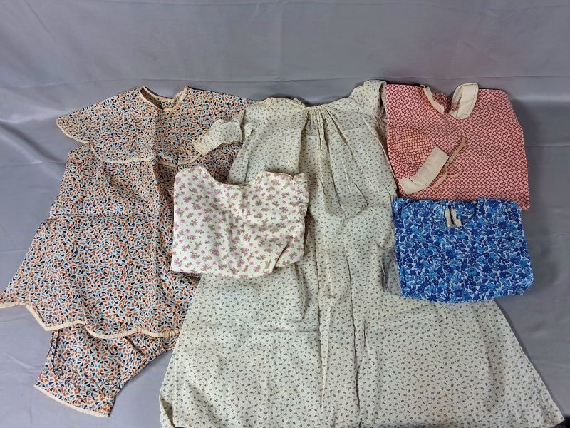 Lot 14: 5 Conversational Print Children's Dresses