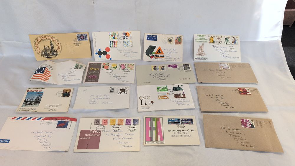 Lot 584: UK, AU, PT & EG 1966-1997, Philatelic Cover and FDC Collection