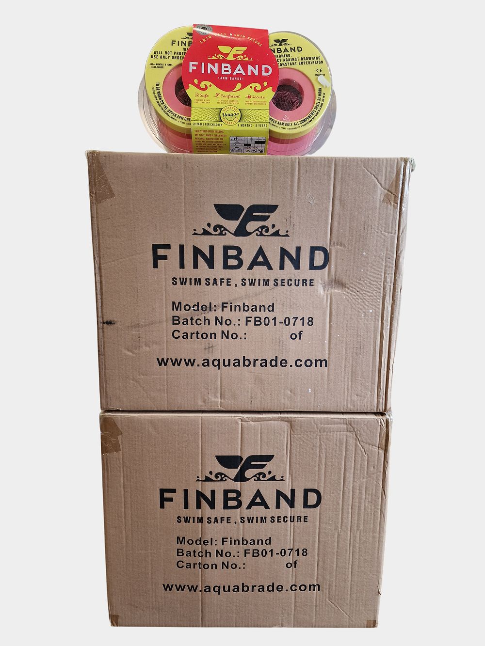 Lot 588: x16 Finband Childrens Swimming Arm Bands