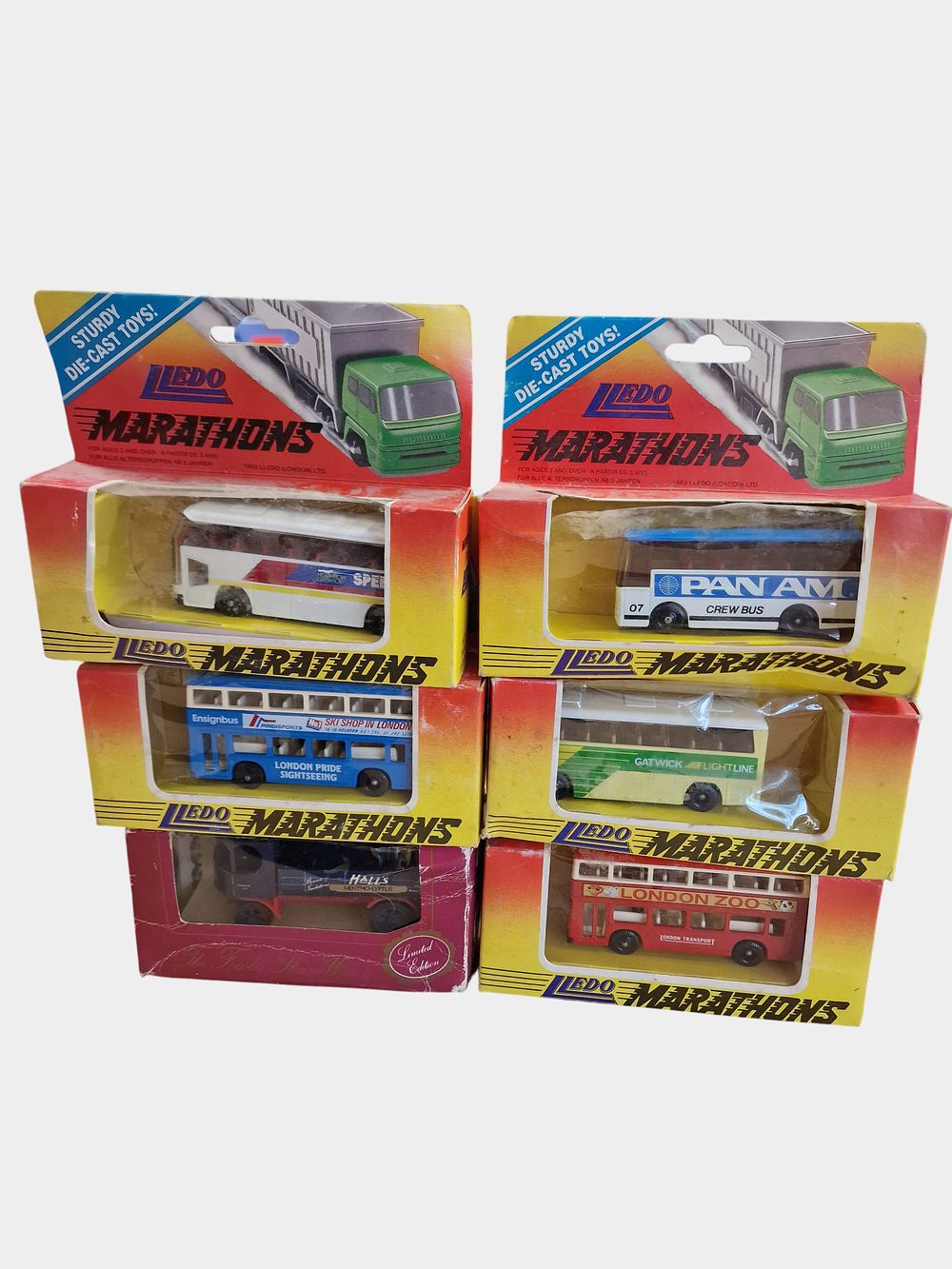 Lot 598: A Collection of Lledo Marathons Die-Cast Model Vehicles