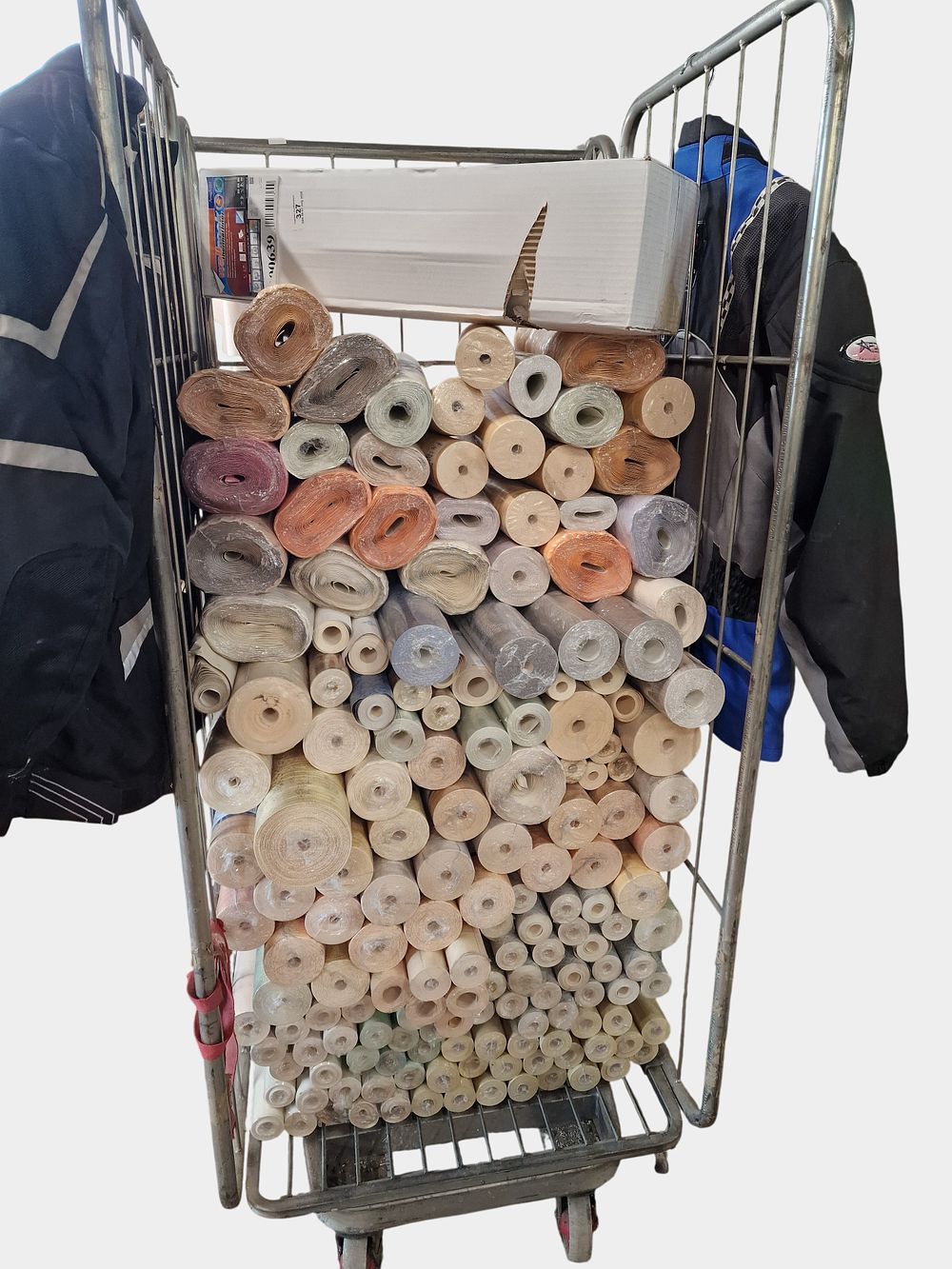 Lot 600: Huge Job Lot of Wallpaper Rolls