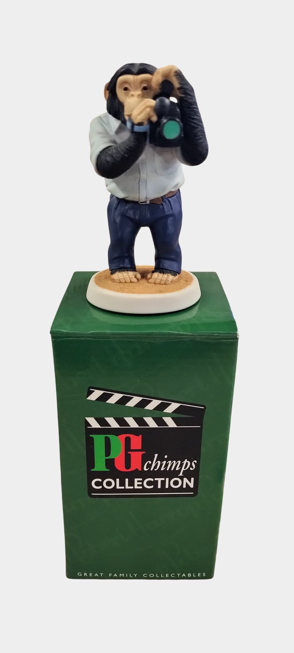 Lot 456: Robert Harrop PG Tips Chimps Collection PG016 Geoff Tipps Figurine