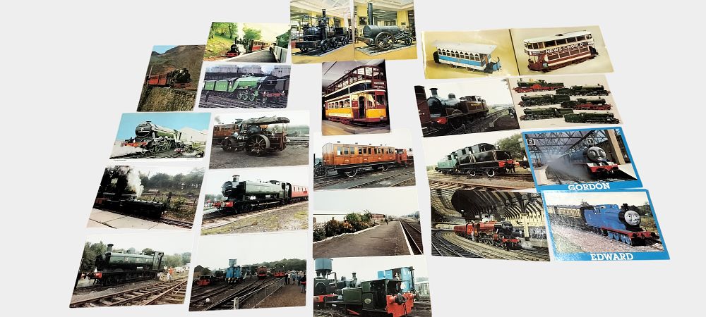 Lot 468: A Collection of Transport and Railway Themed Postcards