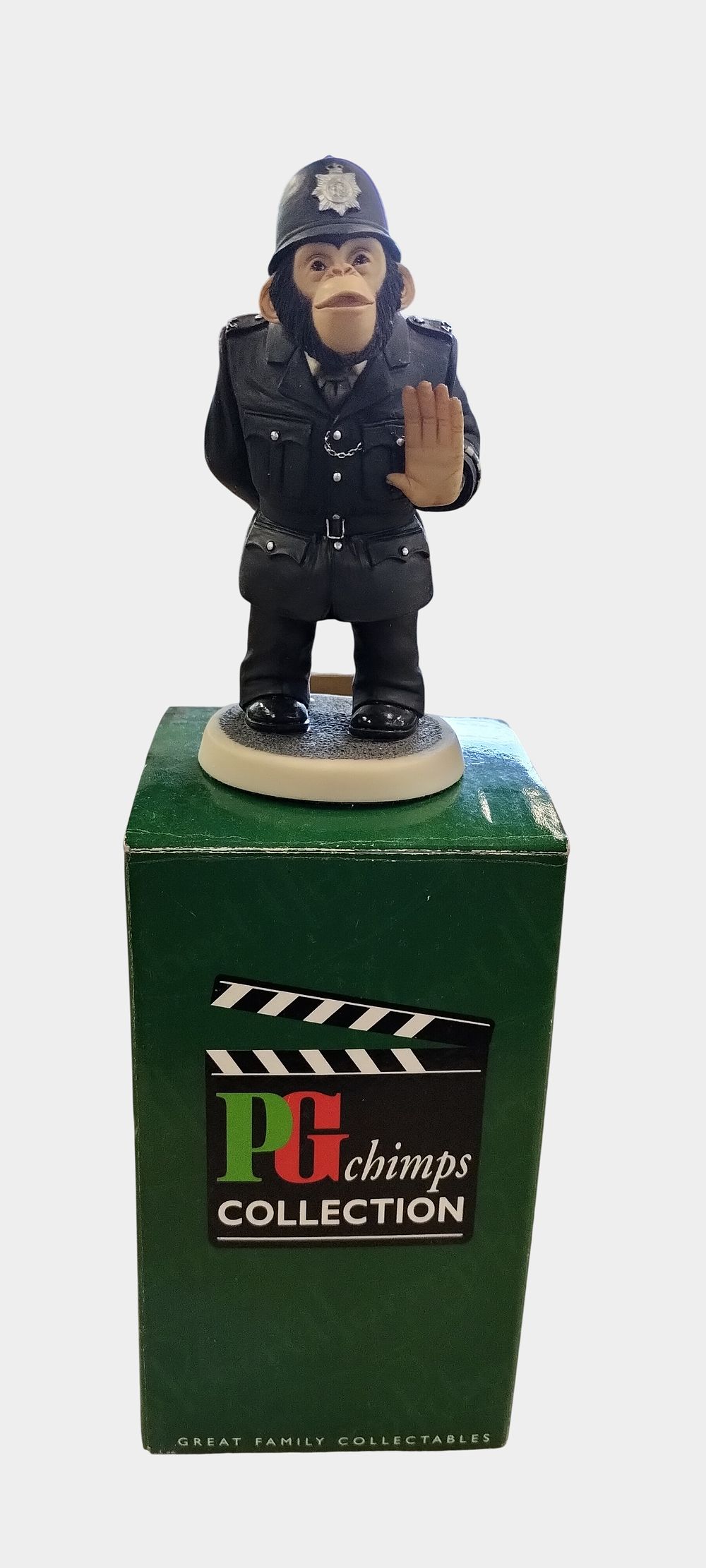 Lot 471: Robert Harrop PG Tips Chimps Collection Figurine P.C. Gotcha PG005