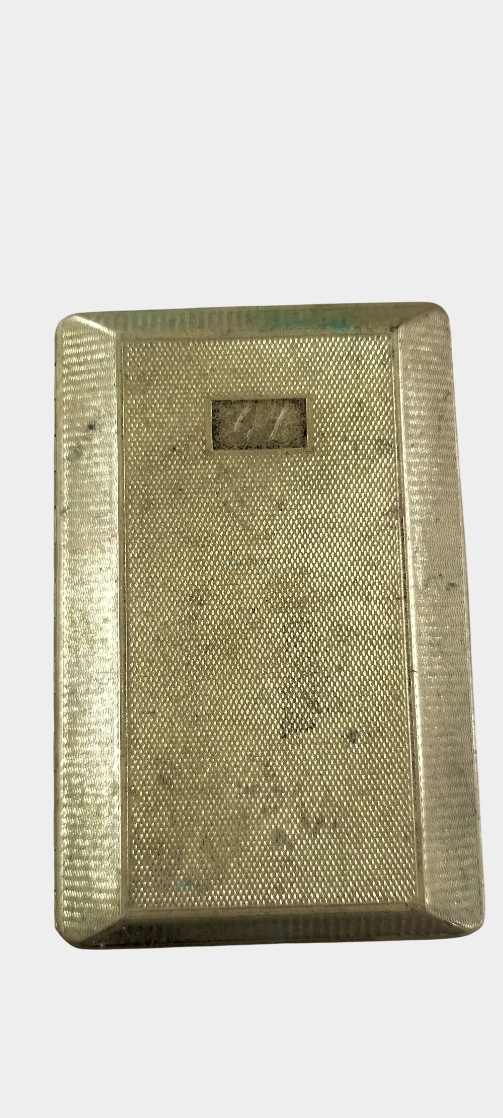 Lot 484: Emu Beverley Standphast 10 Carat Rolled Gold Engine Turned Cigarette Case