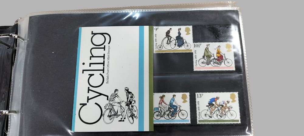 Lot 352: UK 1978-1996 Royal Mail Mint Stamp Presentation Pack Collection