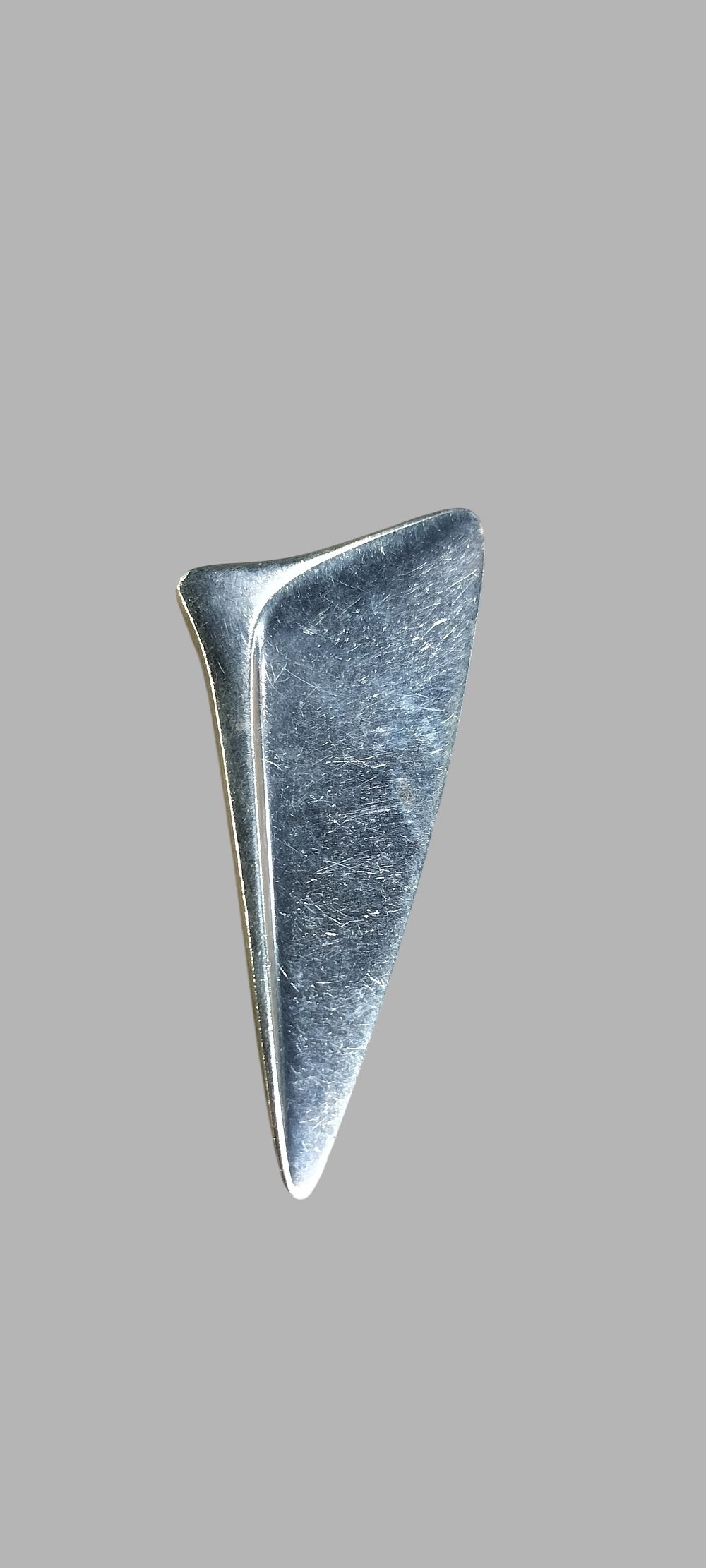 Lot 386: Georg Jensen Henning Koppel Sterling Silver Modernist Brooch Design No. 327