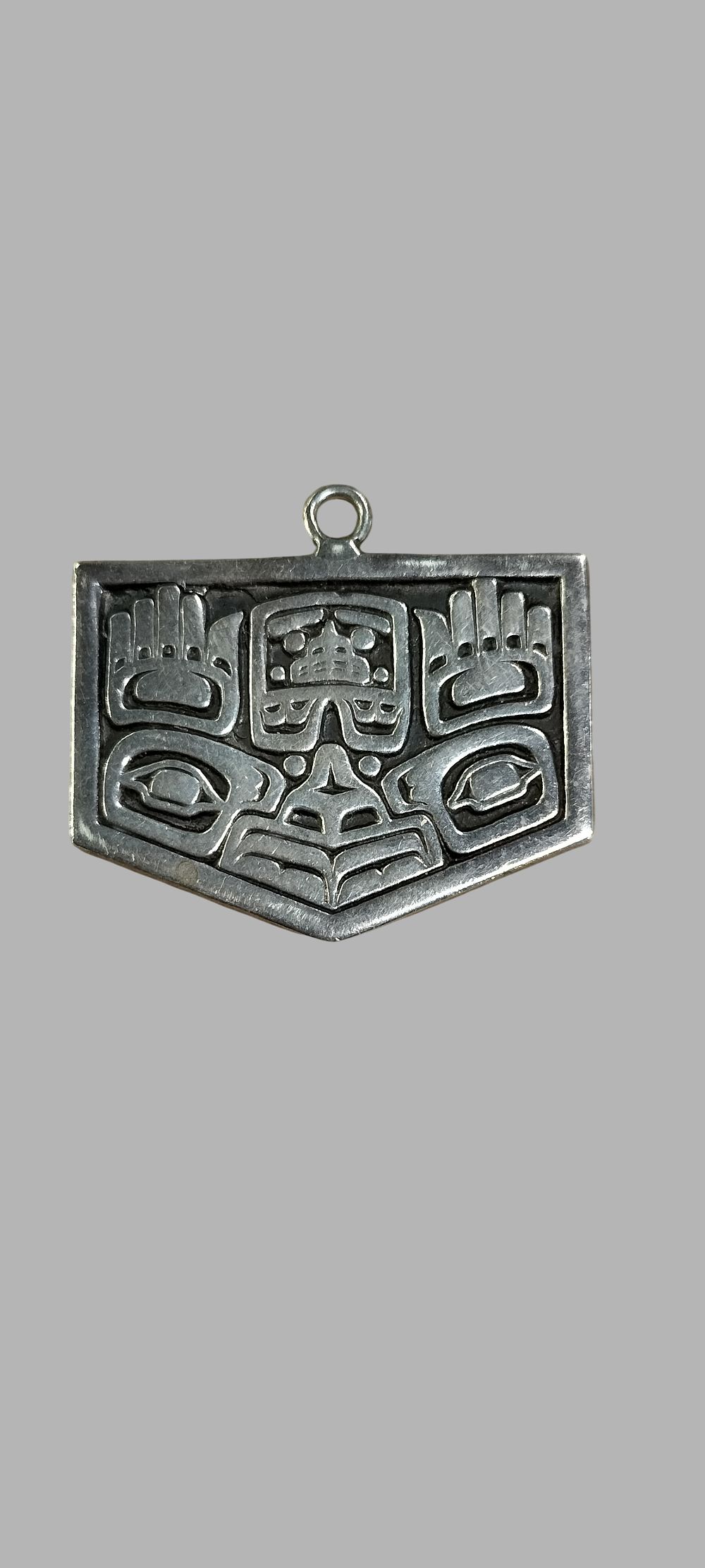 Lot 394: The Collector's Guild Sterling Silver Northwest Coast Style Pendant