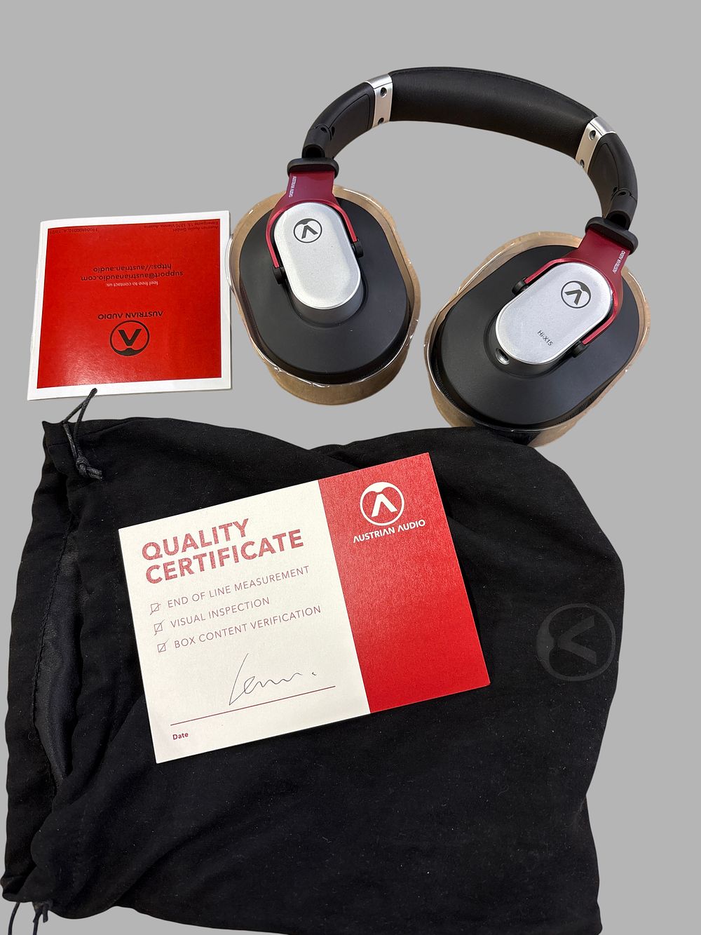 Lot 456: Austrian Audio Hi-X15 Professional Closed-Back Over-Ear Headphones