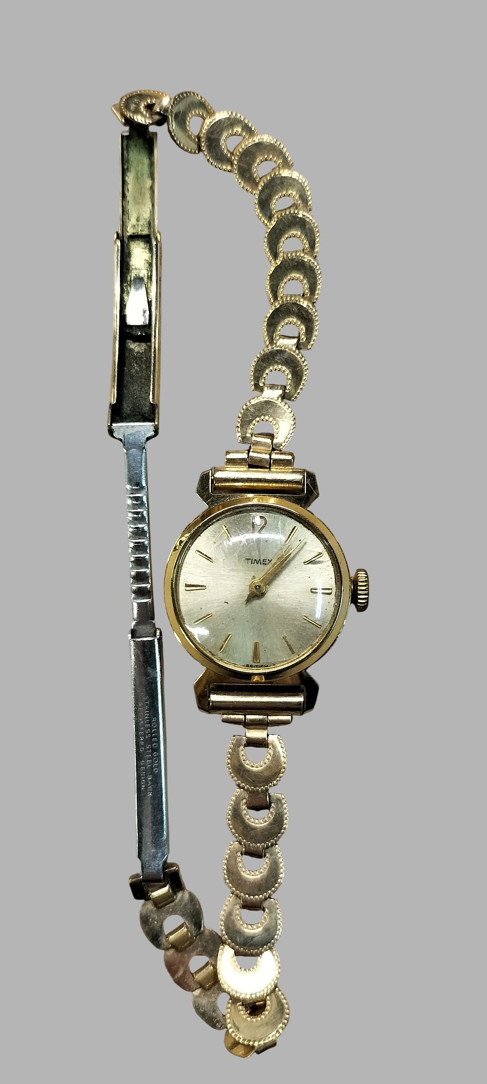 Lot 193: Vintage Timex Ladies Rolled Gold Manual Wind Cocktail Watch