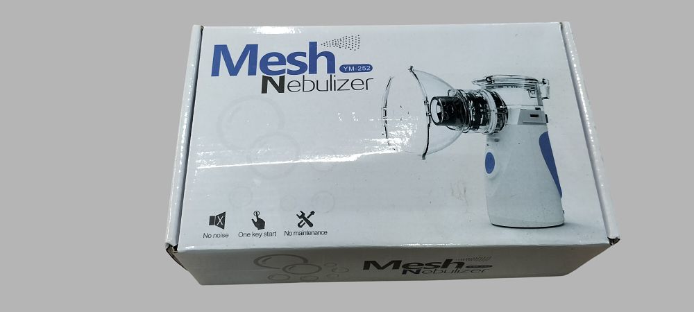 Lot 206: Portable Mesh Nebulizer Model YM-252 with Accessories and Original Packaging