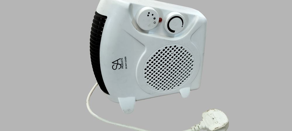 Lot 207: SA Products SA2400 Deluxe Portable Two Way Electric Fan Heater
