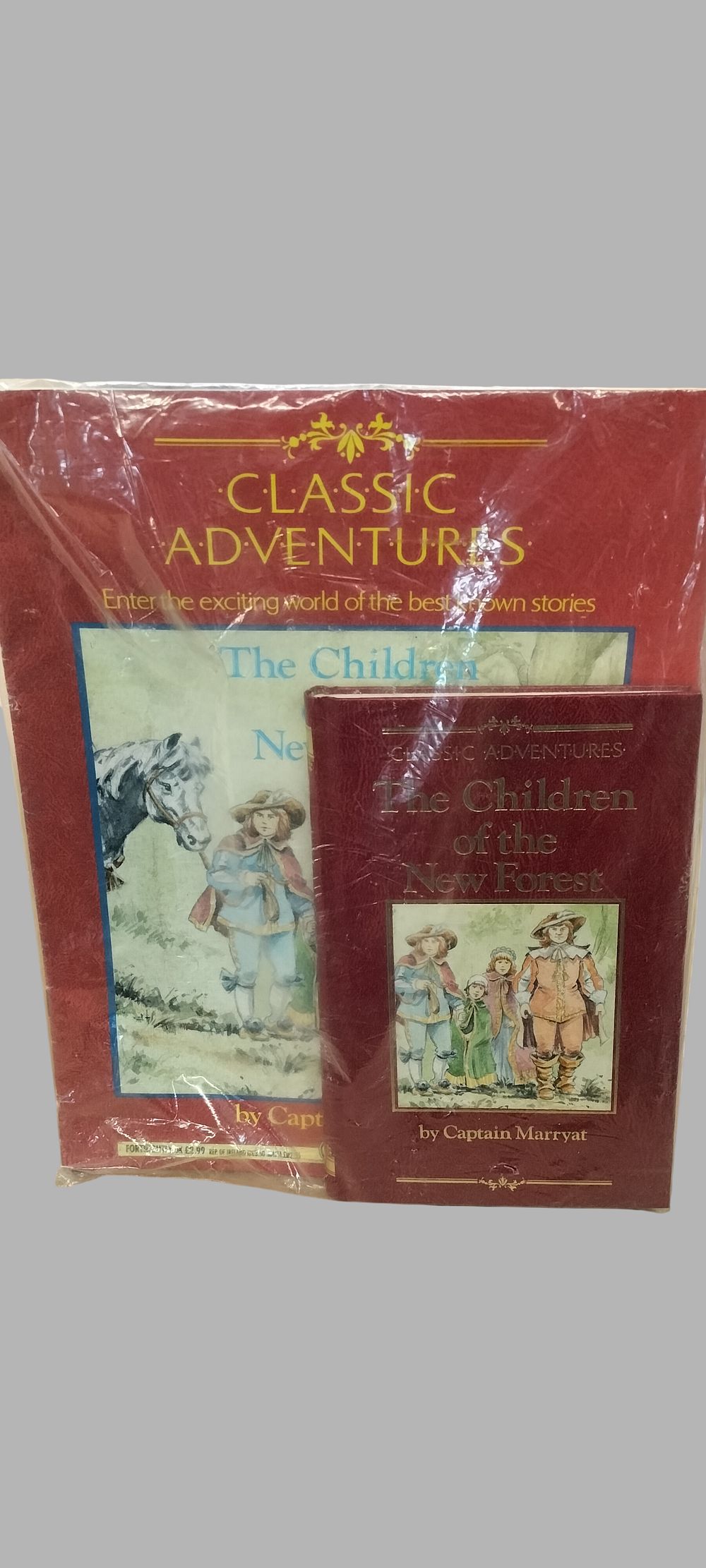 Lot 214: Marshall Cavendish Classic Adventures The Children of the New Forest by Captain Marryat Issue 1