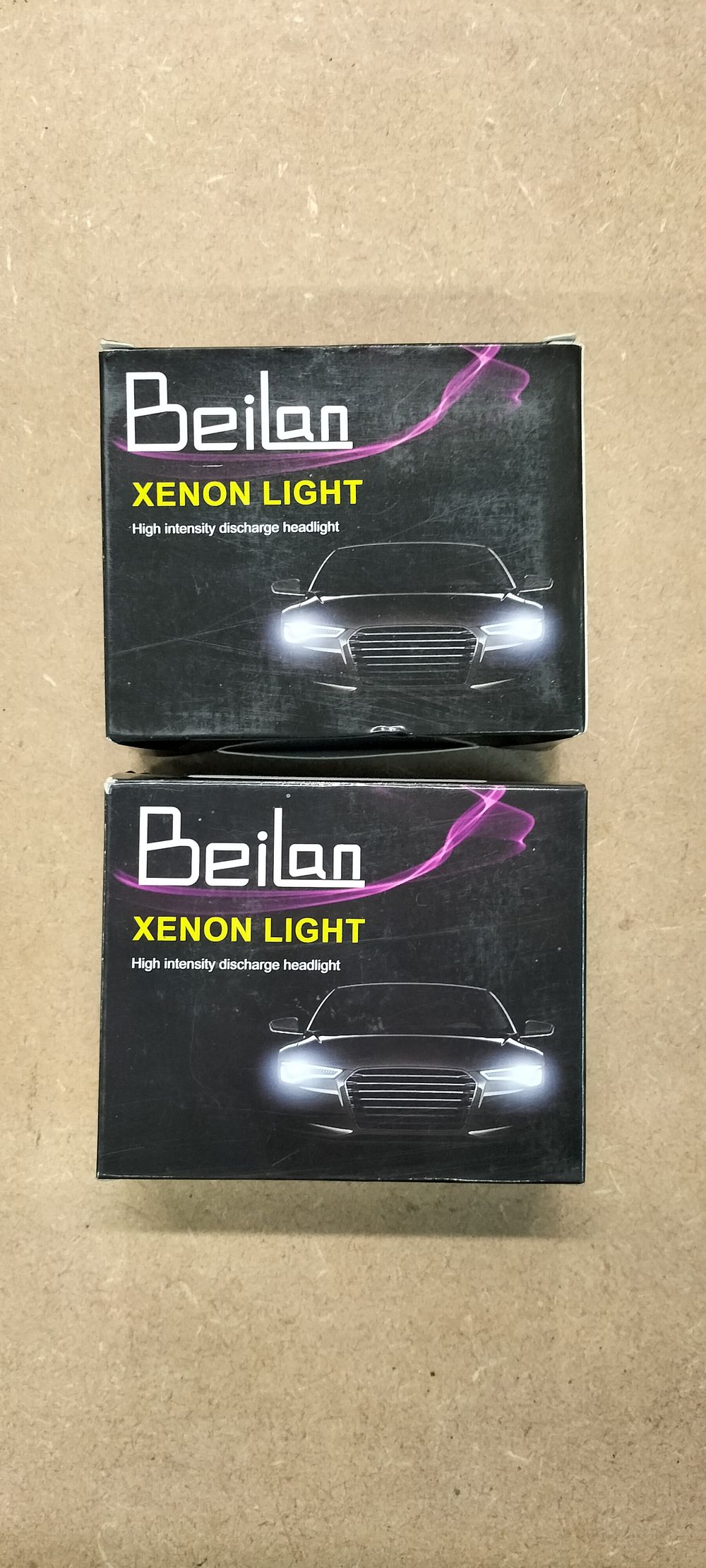 Lot 244: A Pair of Beilan D2S-10K-N HID Xenon Headlight Bulbs 10000K