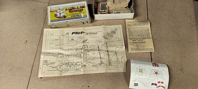 Keil Kraft Revenge Elizabethan Galleon Wooden Model Ship Construction Kit