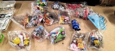 A Collection of Vintage Promotional and Fast-Food Toys Including Disney and Postman Pat Figures