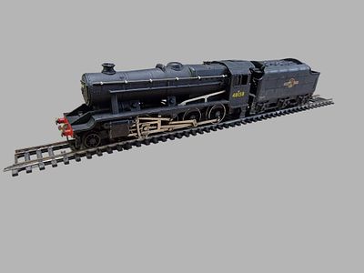 Hornby Dublo OO Gauge Class 8F 2-8-0 Locomotive and Tender 48158