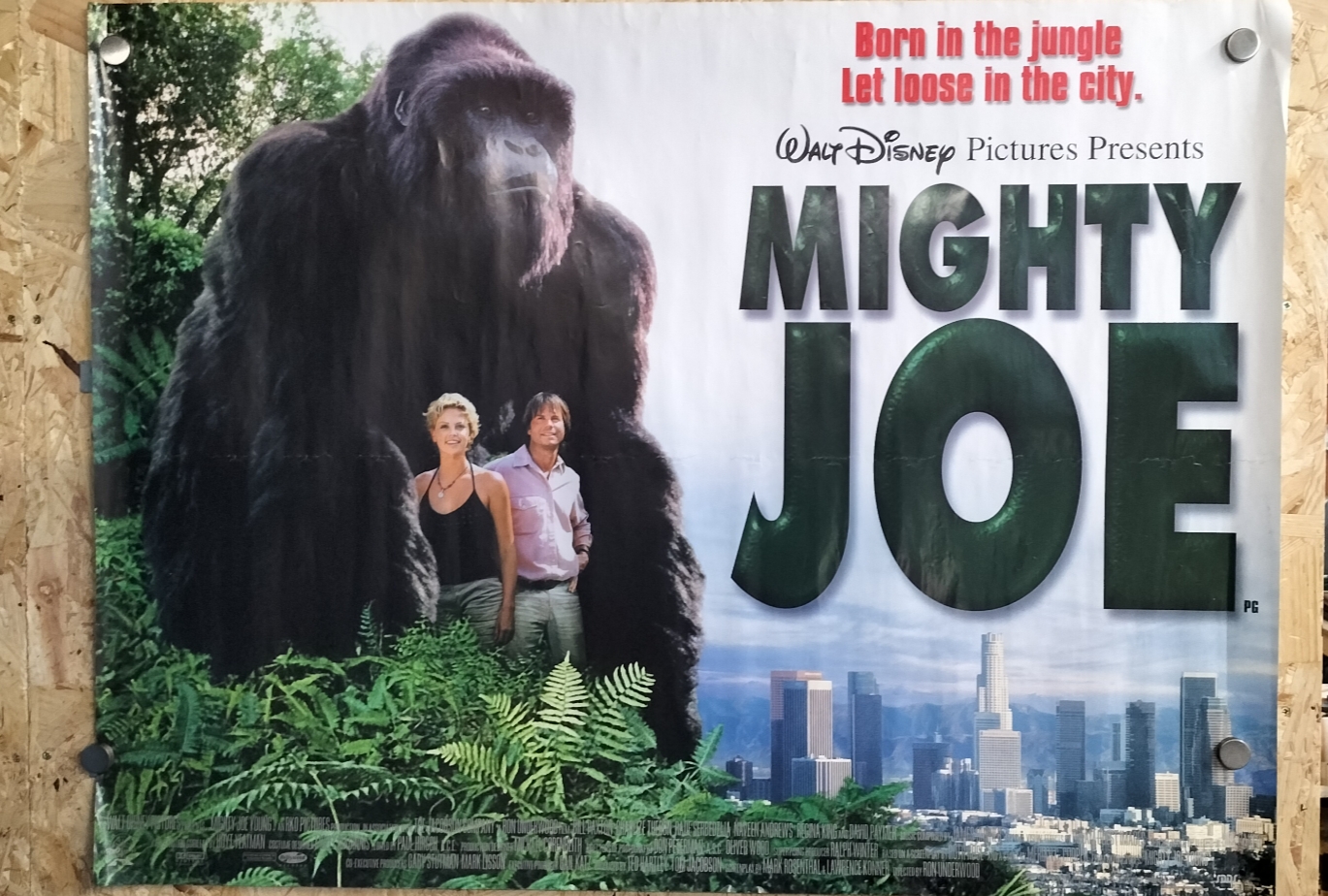 Original Walt Disney Pictures UK Quad Theatrical Poster for Mighty Joe 1998