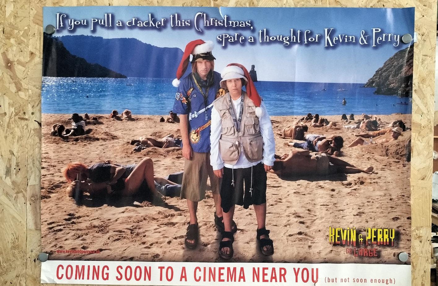 A Promotional Kevin & Perry Go Large Film Poster