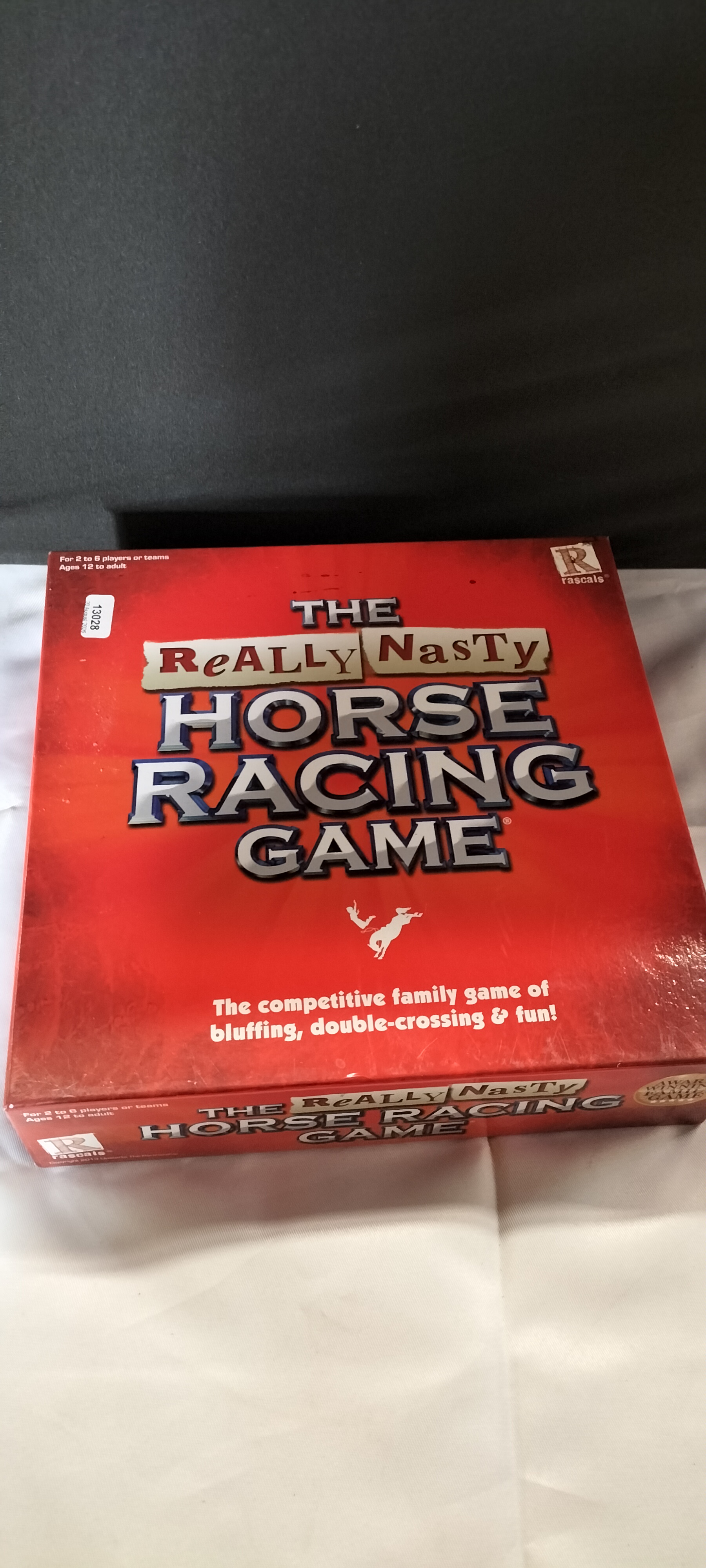 A Rascals The Really Nasty Horse Racing Game Board Game