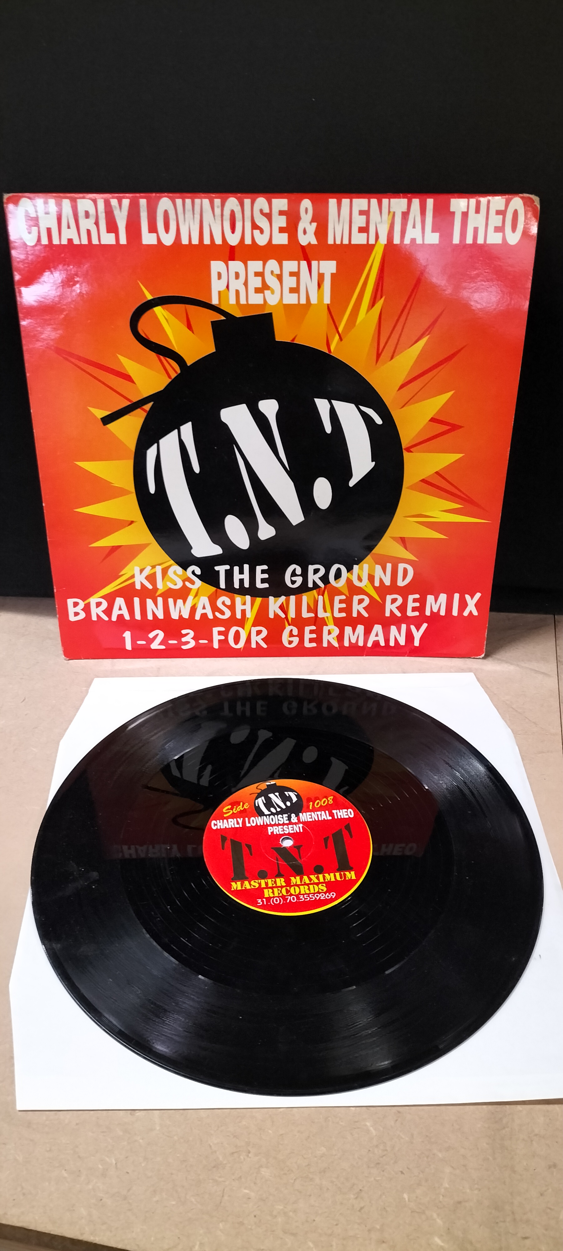 A Charly Lownoise & Mental Theo Present T.N.T Vinyl 12-inch EP, MM 1008