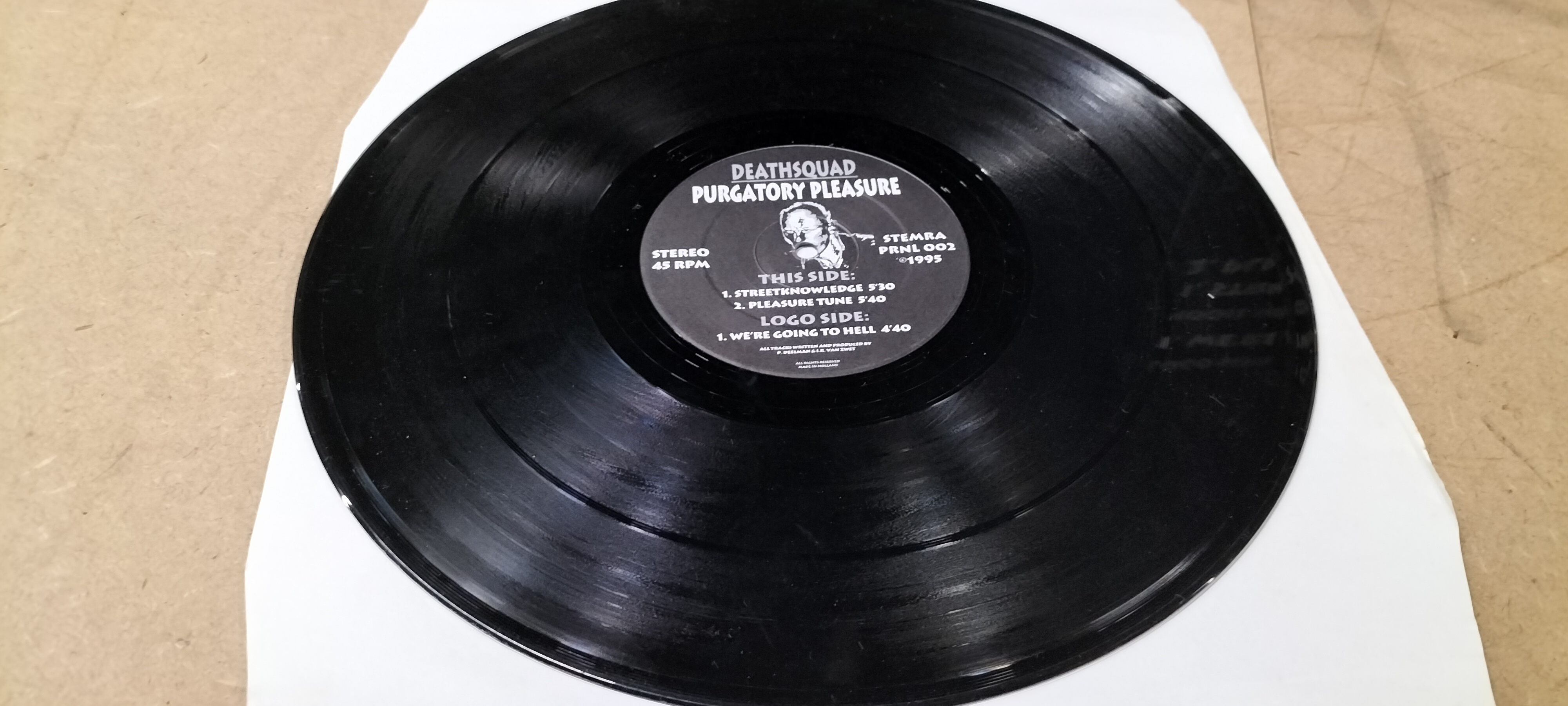 Deathsquad Purgatory Pleasure 12" Vinyl EP, PRNL 002