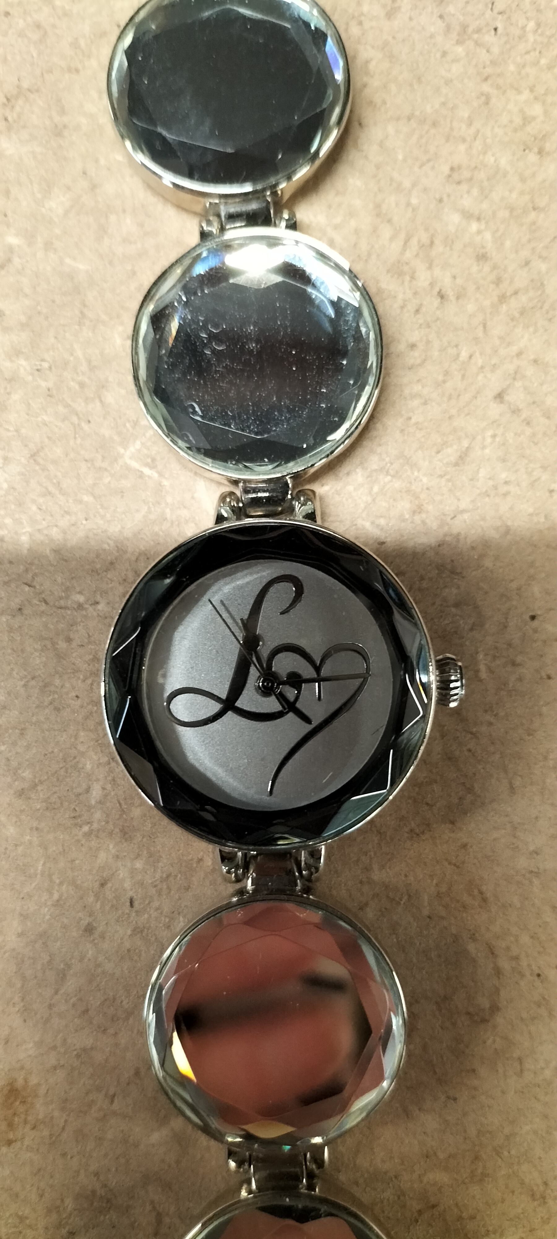 A Silver Toned Ladies Wristwatch, Lipsy London LP017