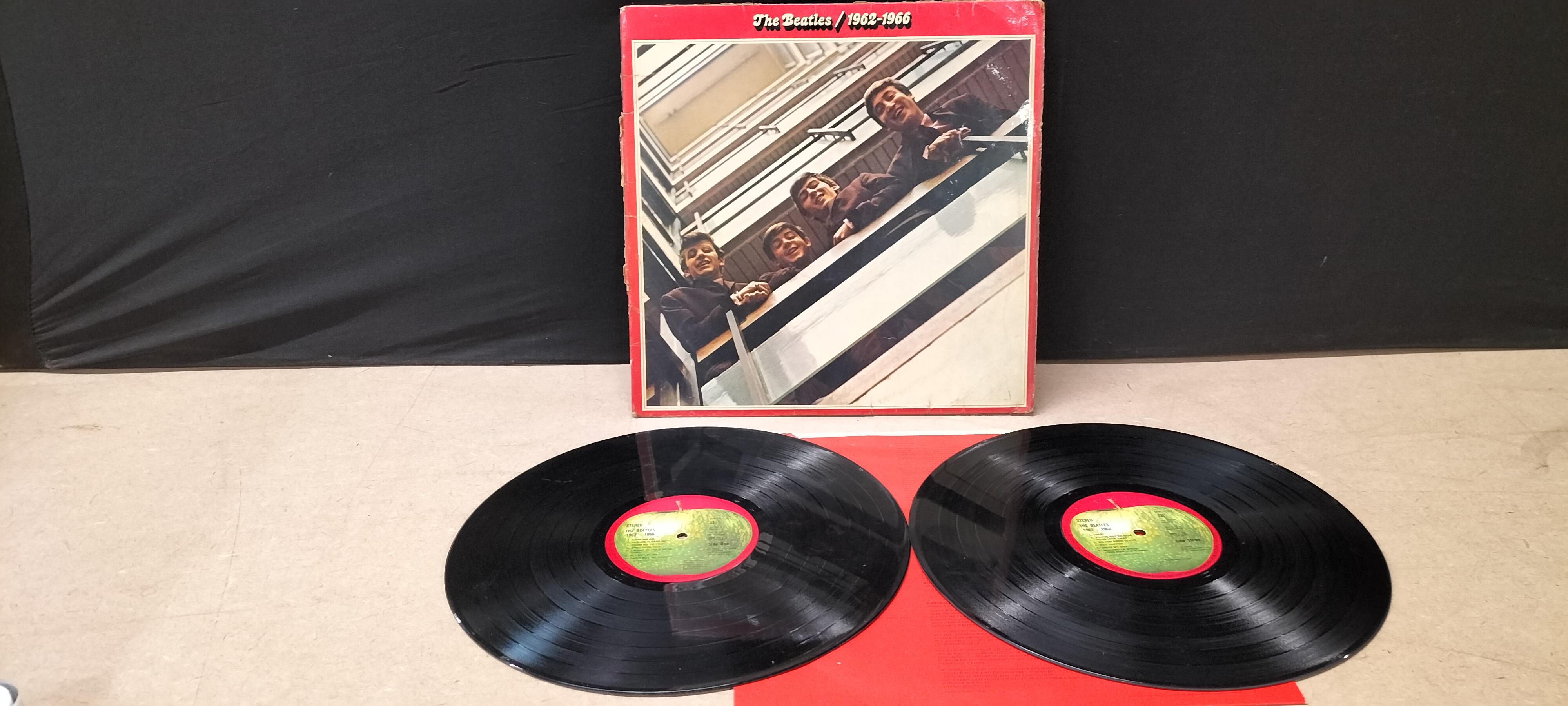2 Vinyl LP Record Set, The Beatles 1962-1966, Apple Records PCSP 717