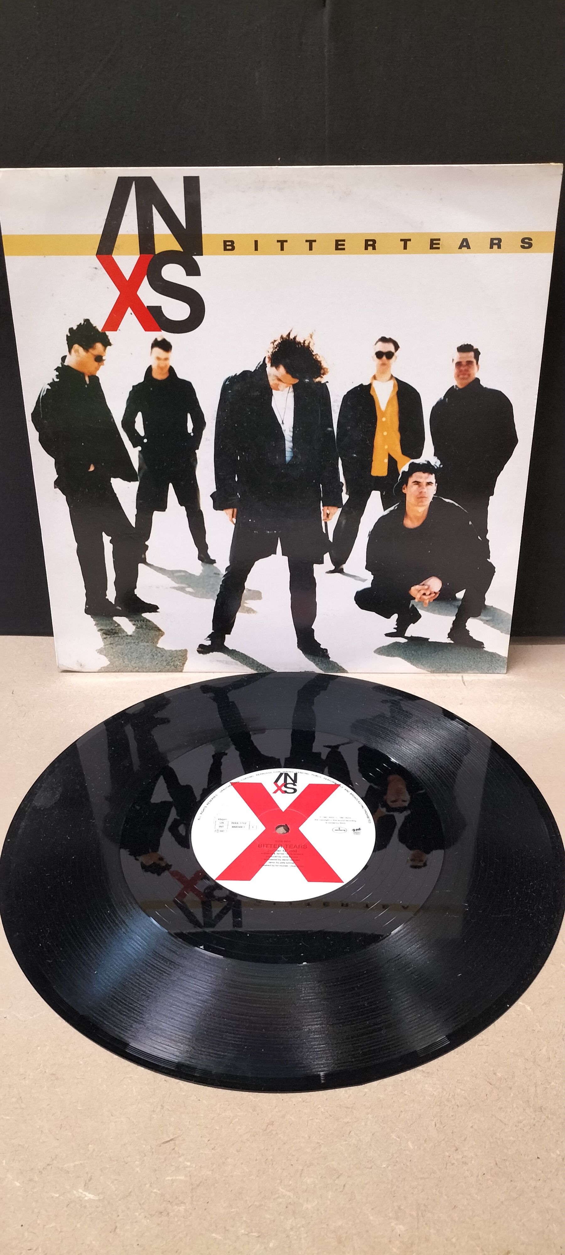 An INXS Bitter Tears 12-inch Vinyl Single, INXS 1712