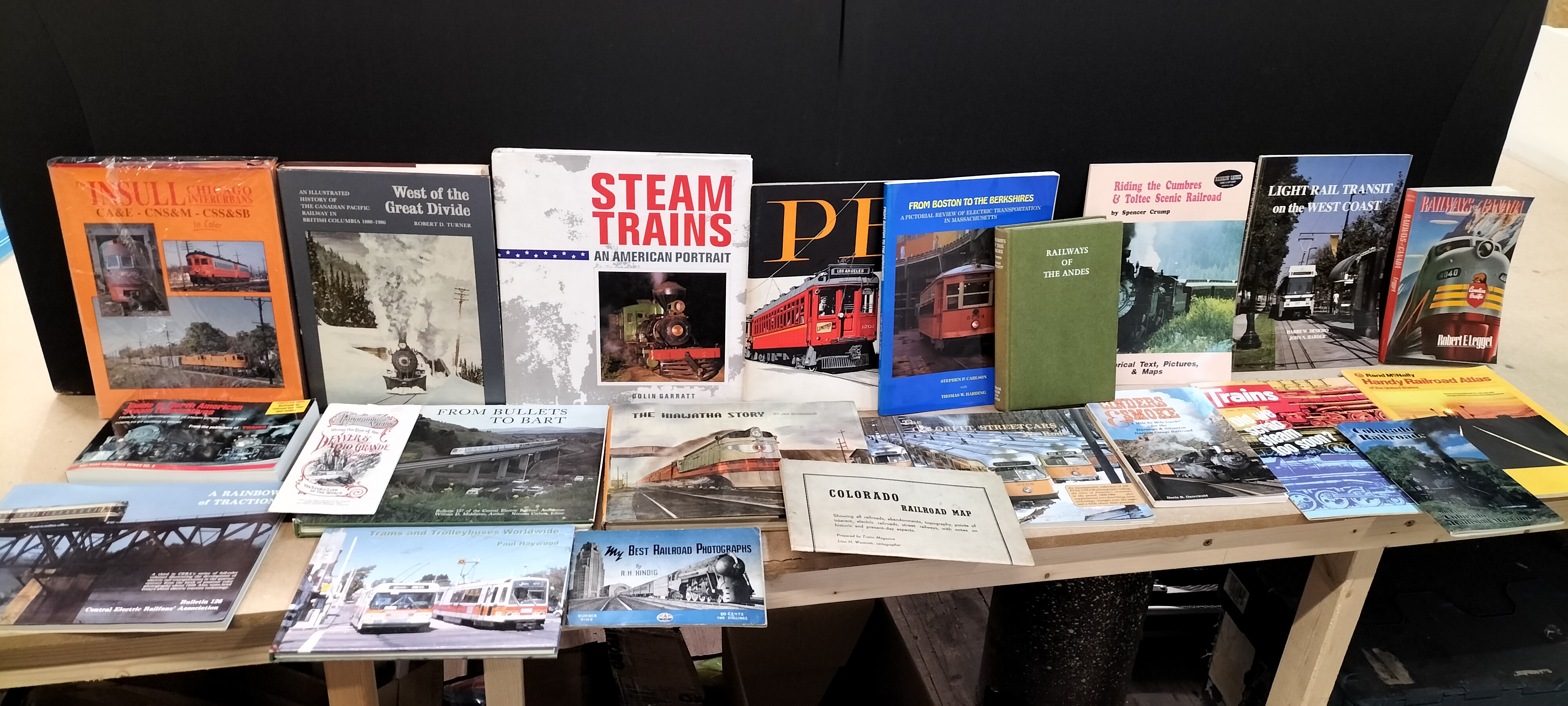 A Collection of 22 Railway and Electric Traction Books, Magazines and Ephemera