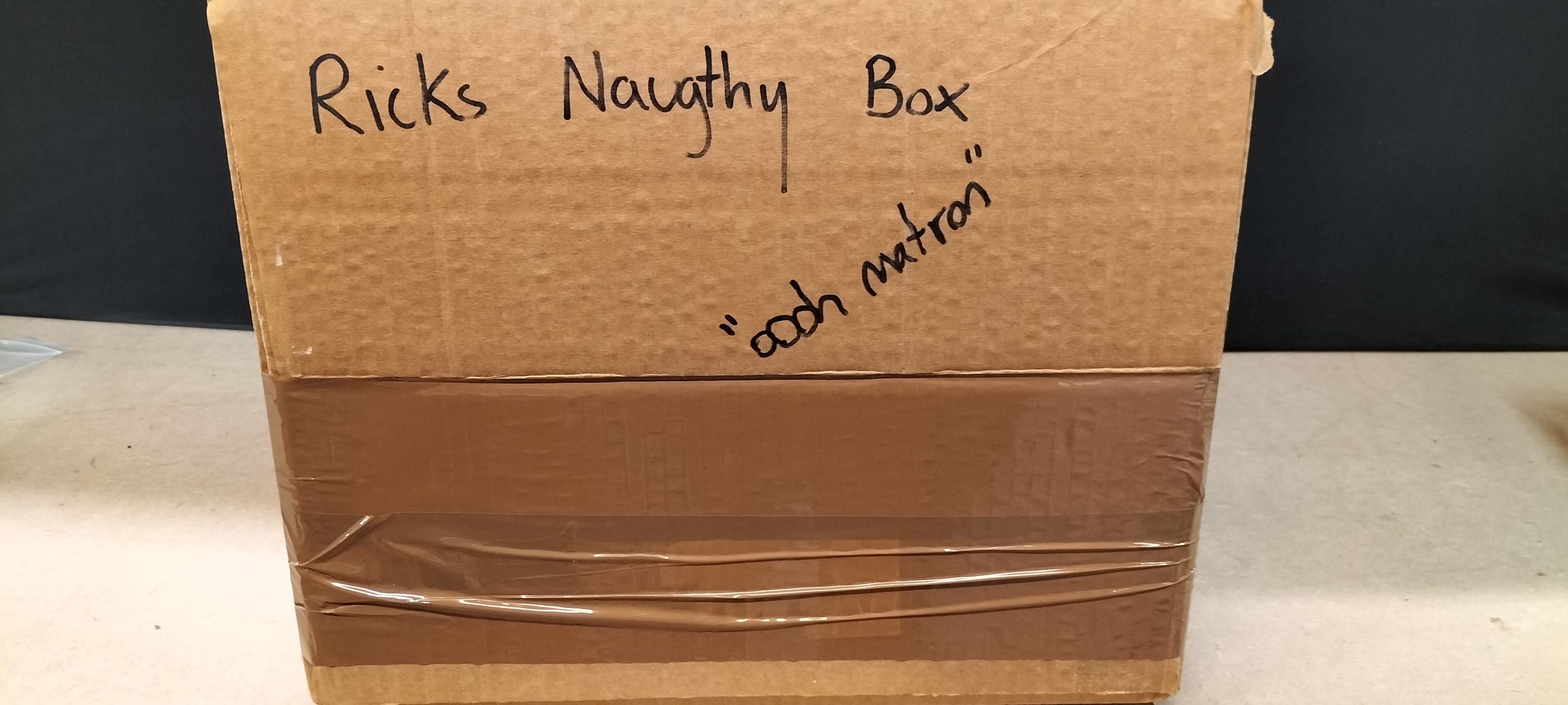 An ADULT only Mystery Box??? Ohh Matron!!!!