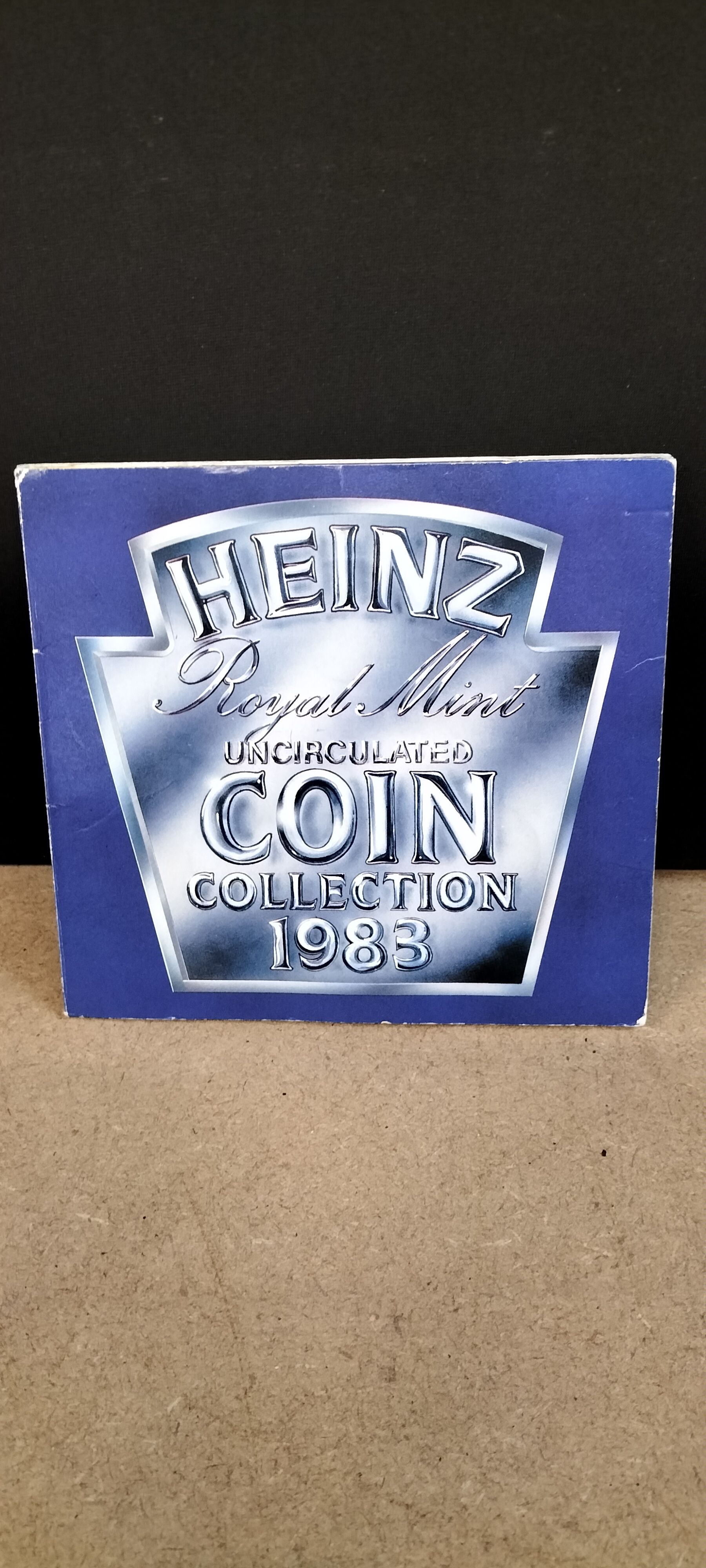 A 1983 Heinz Royal Mint Card Coin Collection Folder