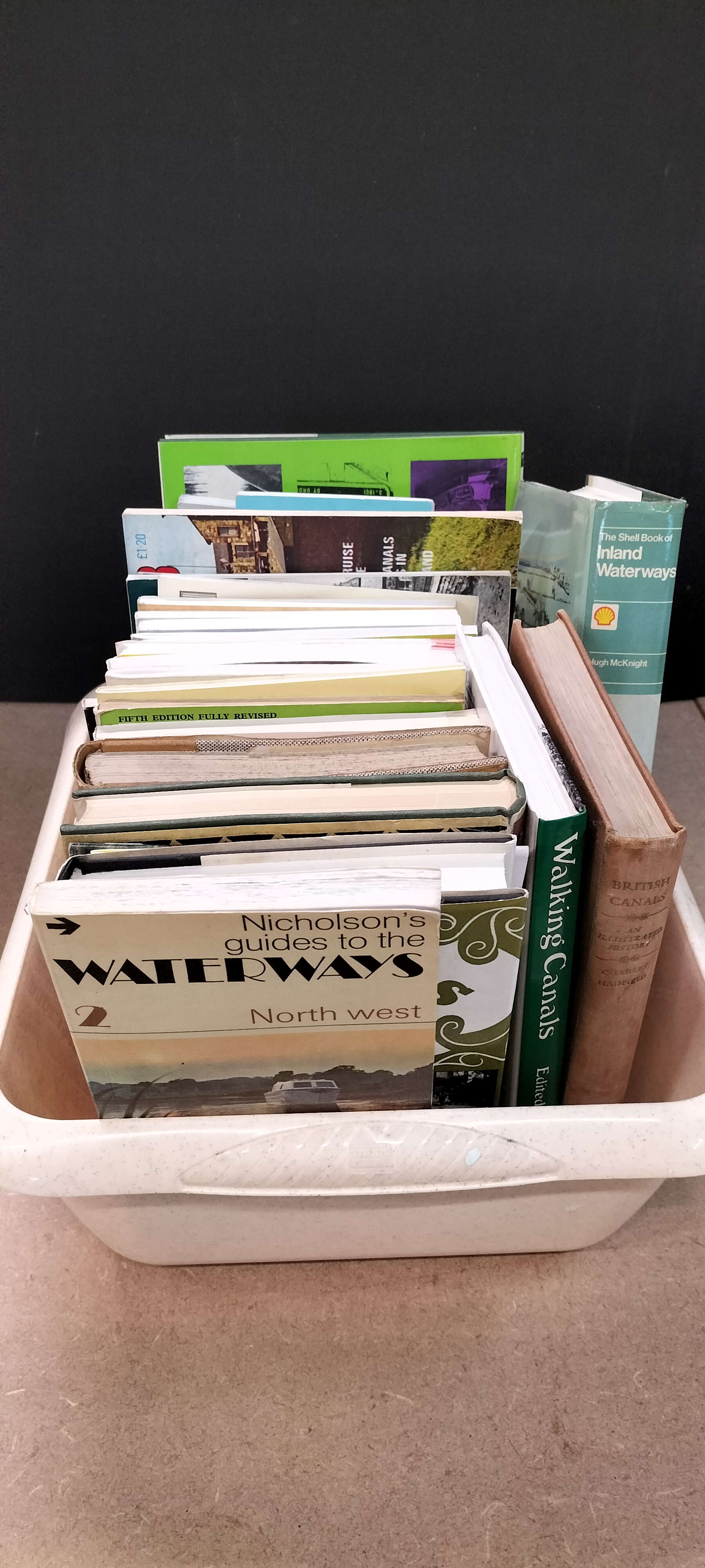 A Collection of British Inland Waterways and Maritime History Books and Softcover Guides