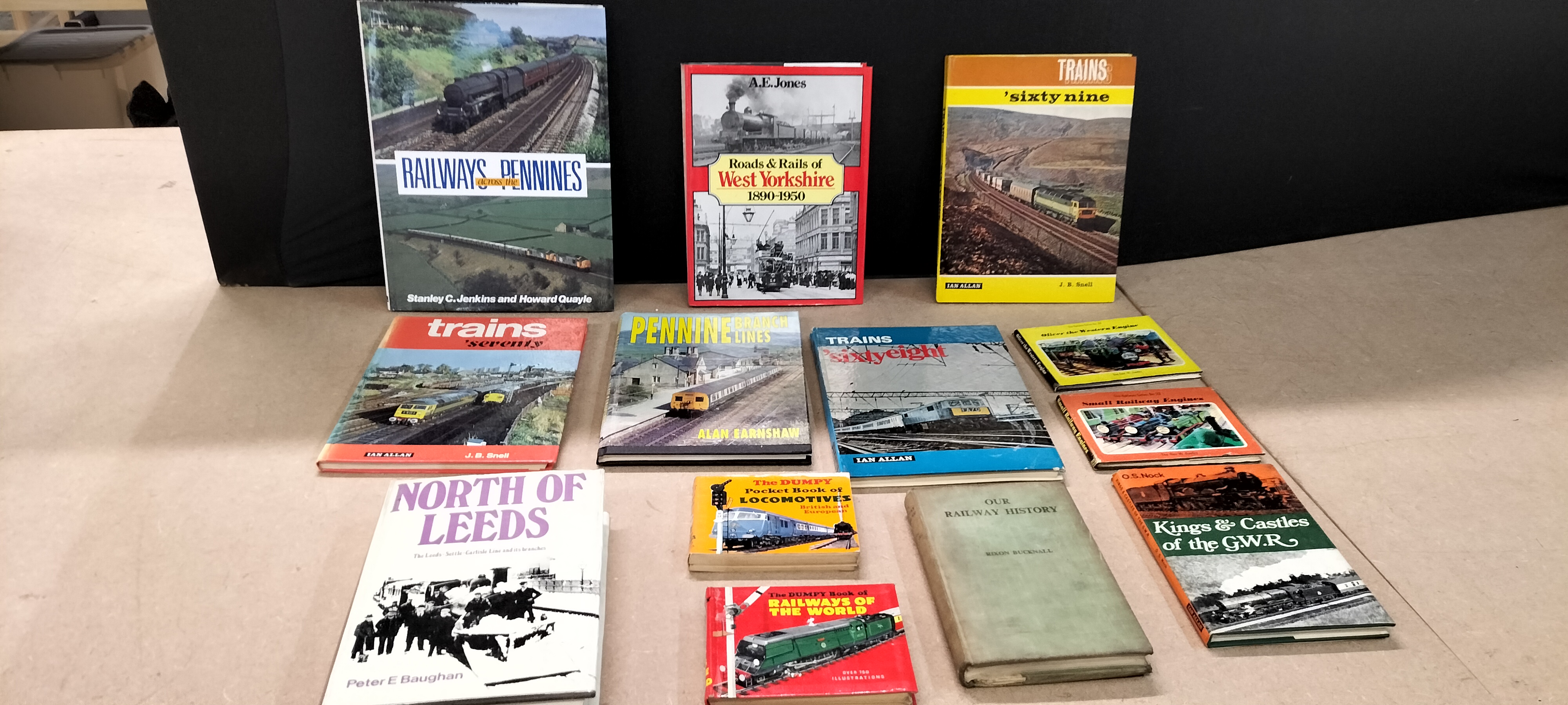 A Collection of 13 British Railway Interest Books and Ian Allan Annuals