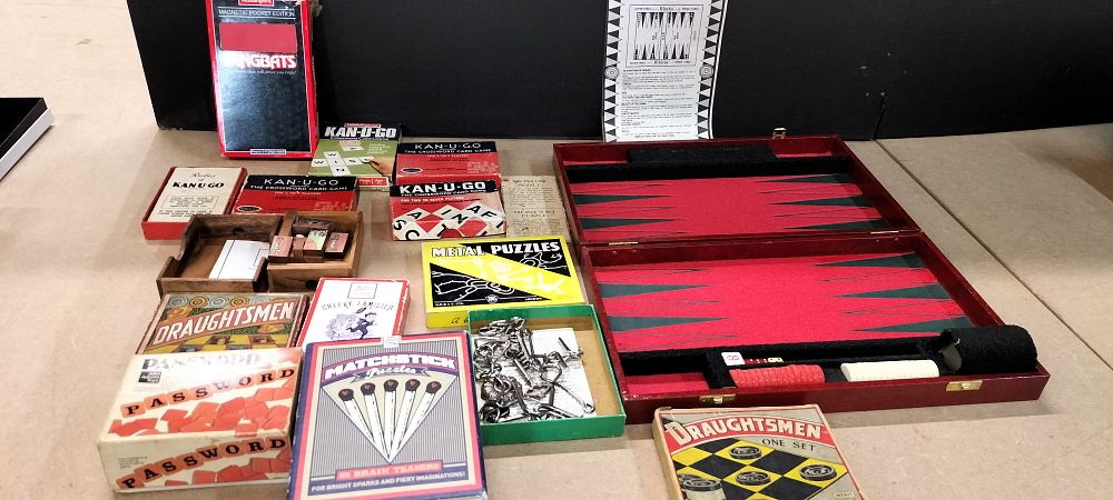 Lot 391: A Collection of  Vintage Waddingtons, John Adams Toys and H.P.G. & S. Ltd Games