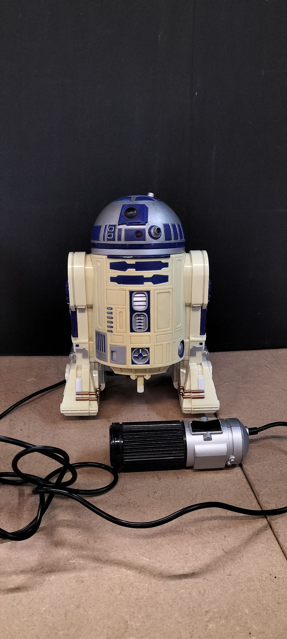 Lot 393: A Plastic R2-D2 Remote Control Toy Hasbro 1997